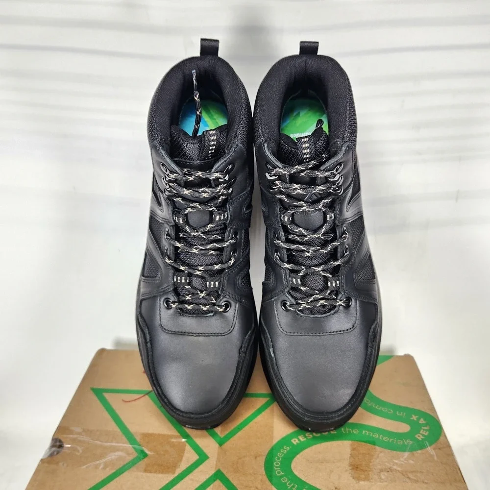 SR Max Ridgway Work Boots Mens Size 10.5 Black Alloy Toe Waterproof Hikers